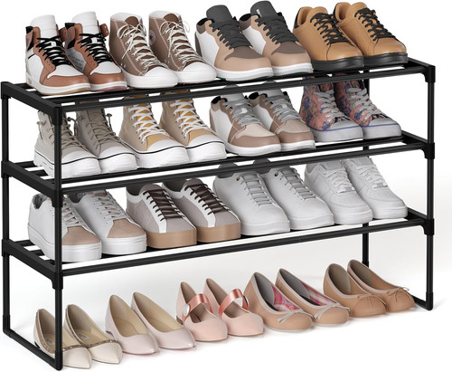 Tier shoe rack - 3-tier, rack,