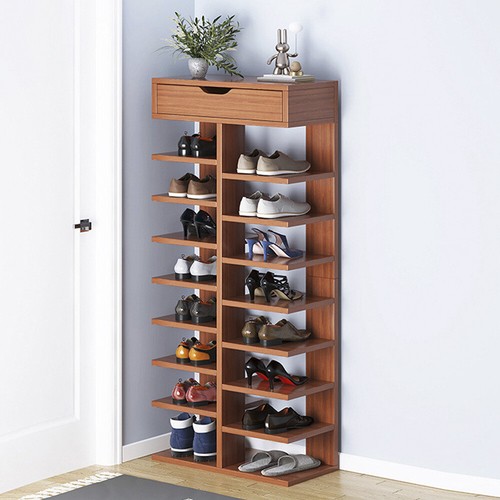 Vertical shoe rack shoes shelf - shoe,