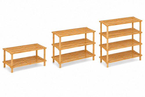 Tier wooden shoe rack - shoe, &