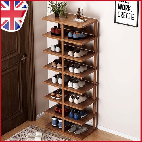 Tier vertical shoe rack - 6/8-tier,