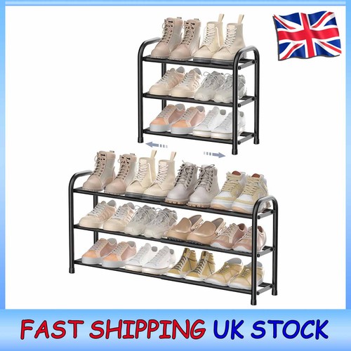 Expandable tier shoe rack - expandable,