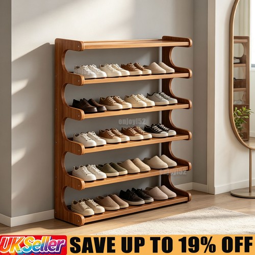 Tier wooden shoe rack - tier,