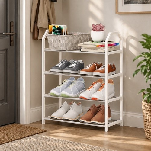 Tier shoe rack storage - tier,