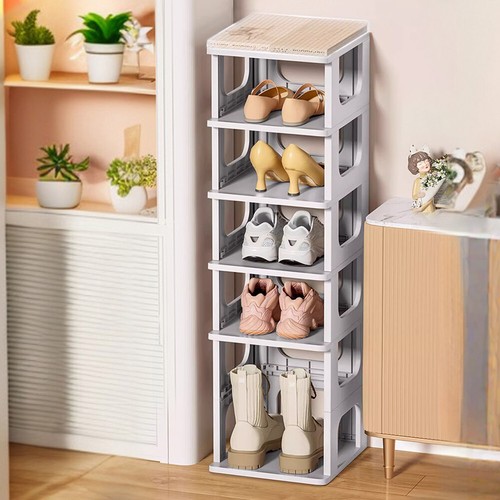 Vertical shoe rack tiers - shoe,