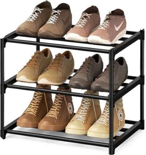 Tier metal shoe - 3-tier,