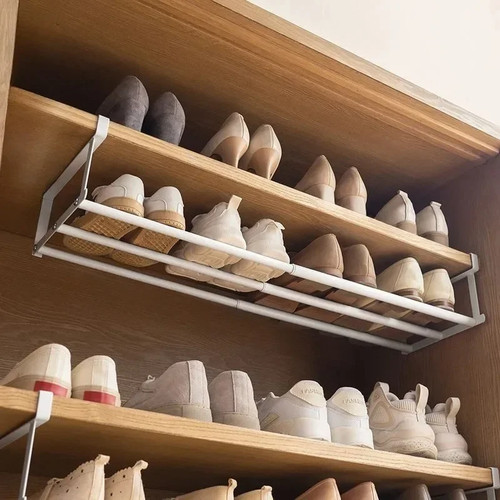 Adjustable shoe rack space - adjustable,